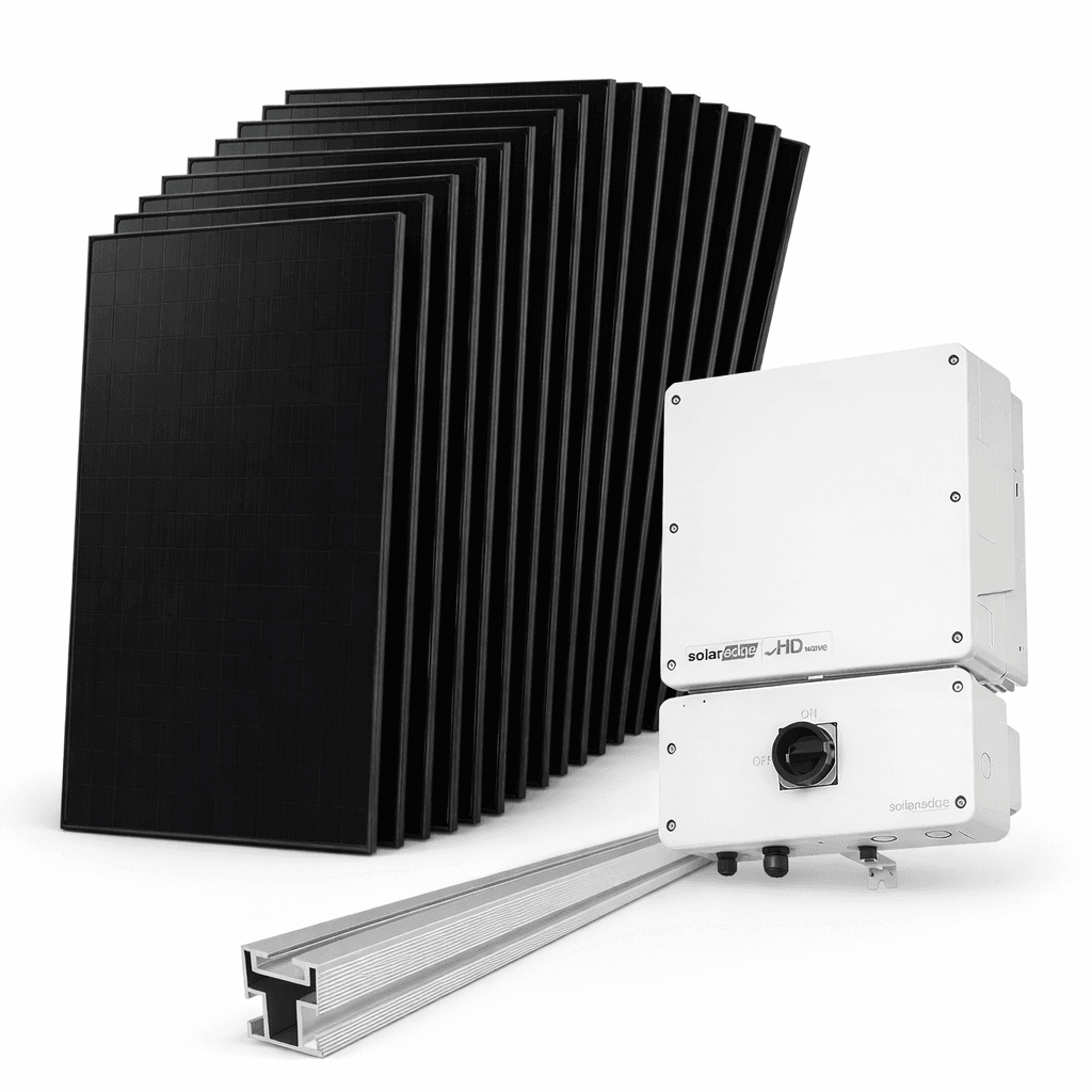 10.1 KW Solar Kit with SolarEdge inverter and racking